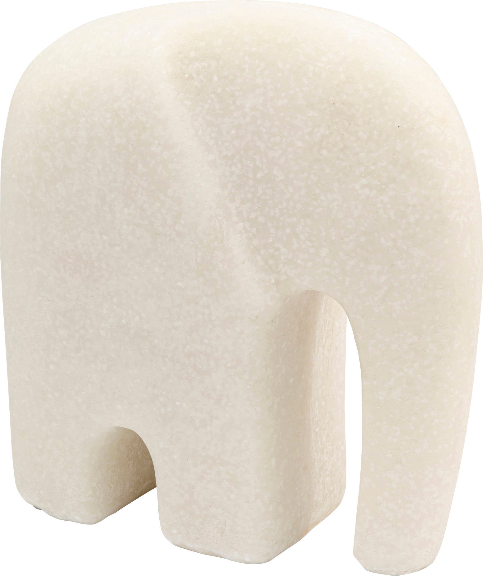 Dekofigur KARE DESIGN "Deko Figur Soft Elephant 14cm", weiß, B:13,5cm H:14cm T:6cm, Dekofiguren Image