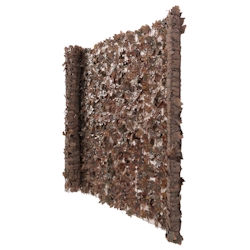 PROREGAL Balkonsichtschutz HxBxT 100x300x1cm Sichtschutz Windschutz Verkleidung für Balkon Terrasse Zaun Ahorn Braun Image