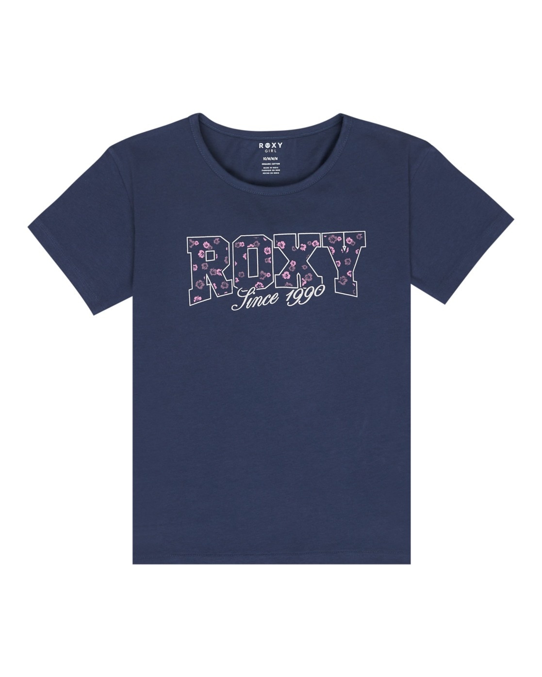 T-Shirt ROXY "Night", Mädchen, Gr. 16(165-172cm), vintage indigo, 100% Baumwolle, Shirts T-Shirt