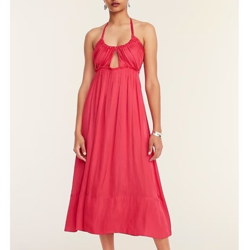 J. Crew Dresses | J Crew Dress Womens Size 6 Pink Wedding Guest Formal Vacation Feminine | Color: Pink | Size: 6