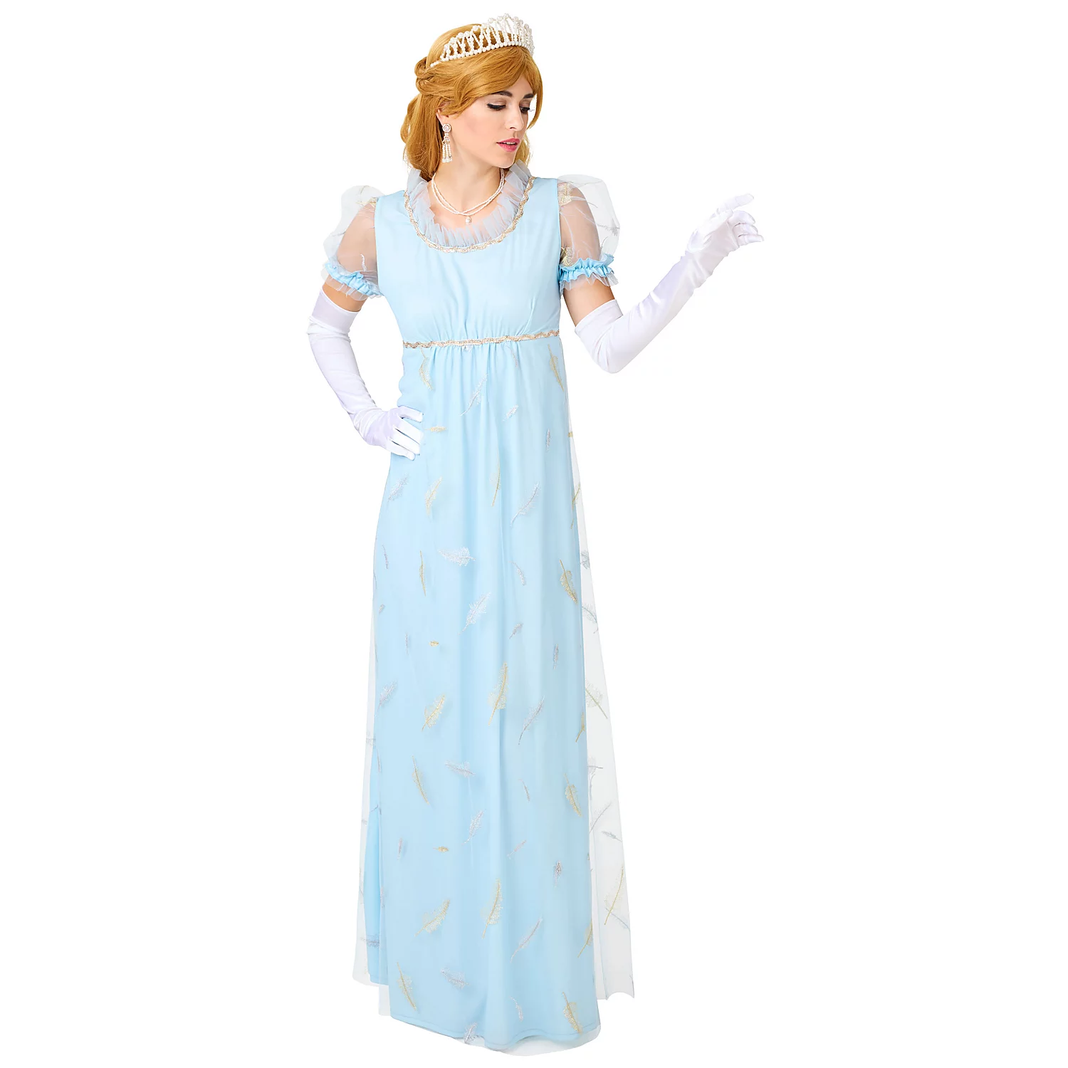Kleid Adelsdame, hellblau Image