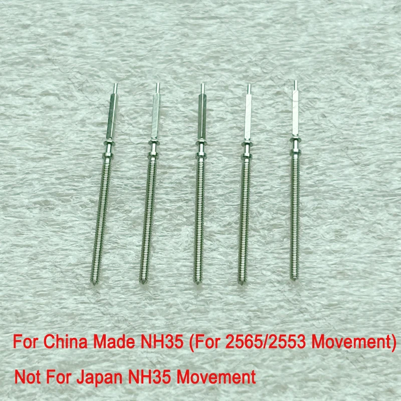 In China hergestelltes NH35-Uhrwerk mit Aufzugsstange, Ersatzteile (für 2553/2565-Uhrwerk), nicht für japanisches NH35-Uhrwerk Image