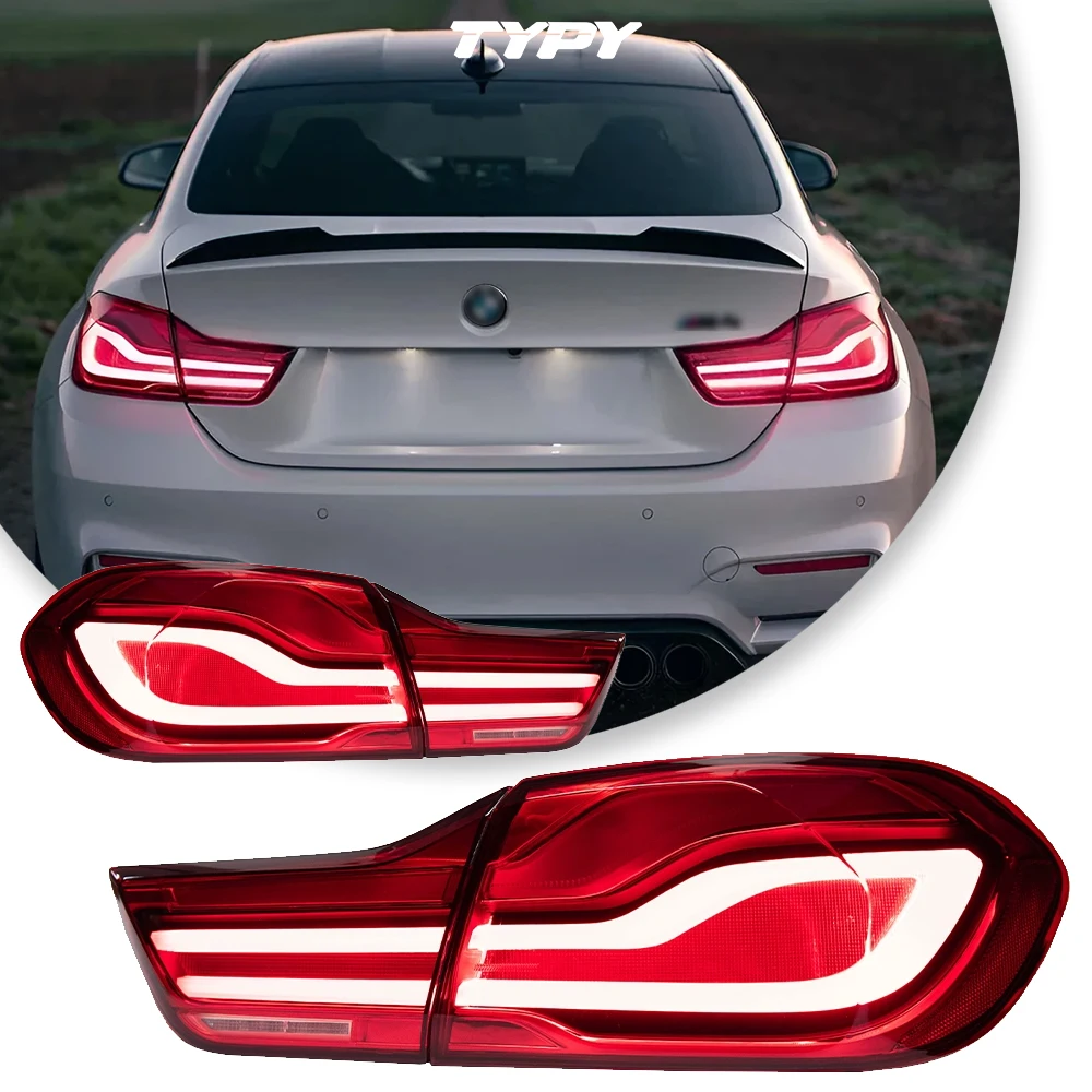 TYPY Gruppo fanale posteriore per BMW serie 4 F32 F33 F36 M4 F82 F83 Fanale posteriore a LED Indicatore di direzione 418 420 430 Fanale posteriore a LED