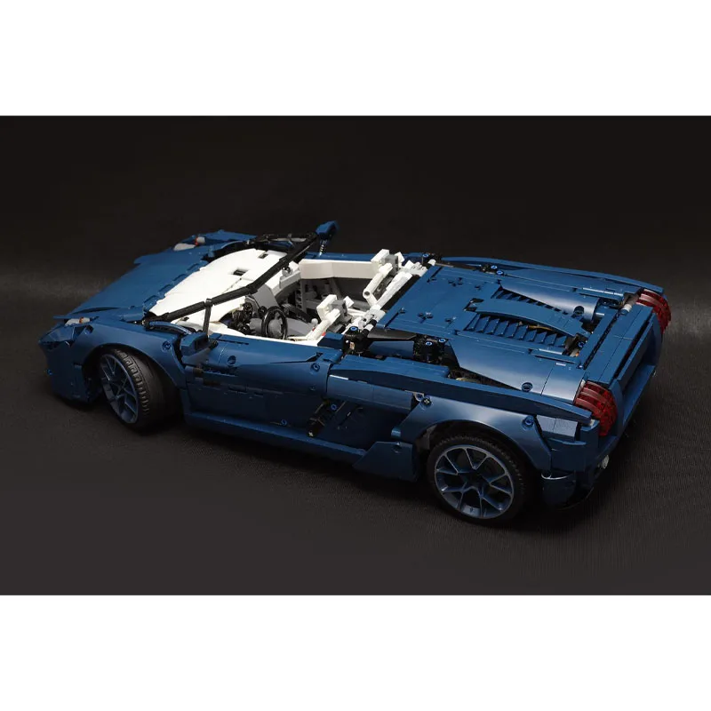 MOC-31199 Nuovo Convertibile Supercar Racing Building Block Modello 2728 Parti MOC Creativo Ragazzo Regalo di compleanno del giocattolo per bambini