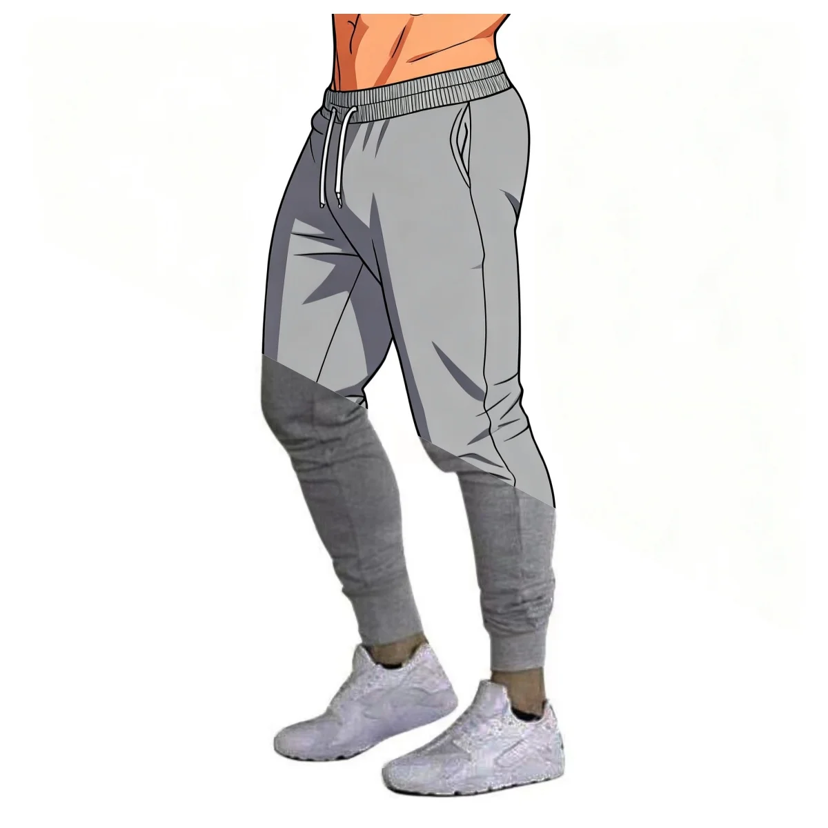 2025, neue lange Hose für Herbst und Winter, Herren-Laufhose, Jogginghose, Sport-Freizeithose, atmungsaktive Hose für Herren im Fitnessstudio Image