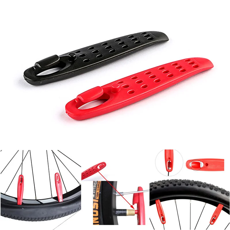 2PCS Fahrrad Reifen Reifen Hebel Ultraleicht Rad Reparatur Werkzeug MTB Mountainbike Straße Reifen Löffel Radfahren Opener Breaker Zubehör Image