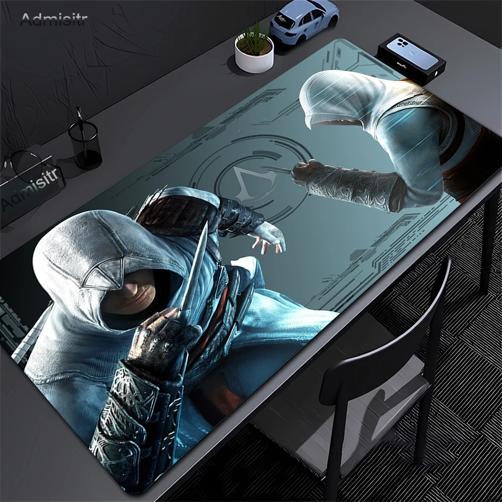 Assassin s Creed Mouse Pad Cartoon Lockedge Large Gaming Mat Computer Gamer Keyboard Mat Desk Mousepad PC Desk Pads