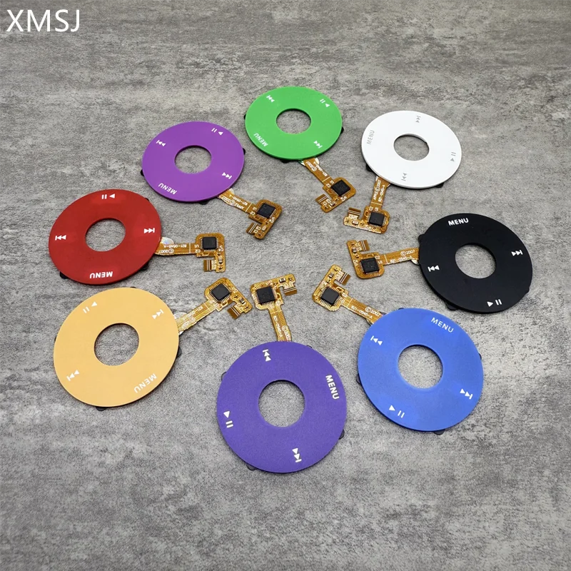 Mehrere Farben Schwarz Weiß Rot Farbe Reparatur Ersatz-Klickrad für iPod 6. 7. Generation Classic 80 GB 120 GB 160 GB Image