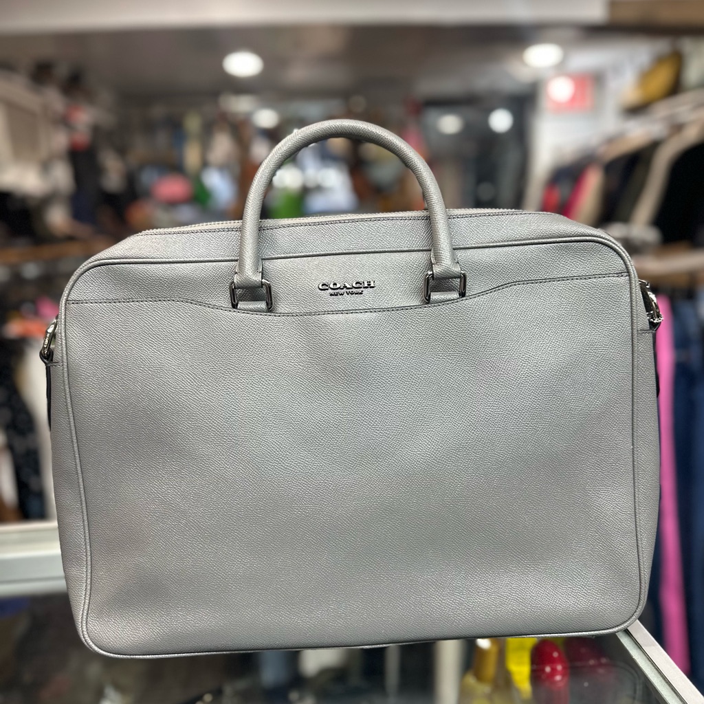 Coach Bags | Coa Bags Totes & Carryalls Laptop Bag. New No Tag . | Color: Black/Gray | Size: Os
