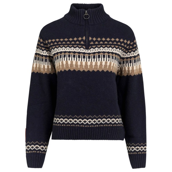 The Mountain Studio - Women's Ski Lambswool Sweater - Merinopullover Gr M blau