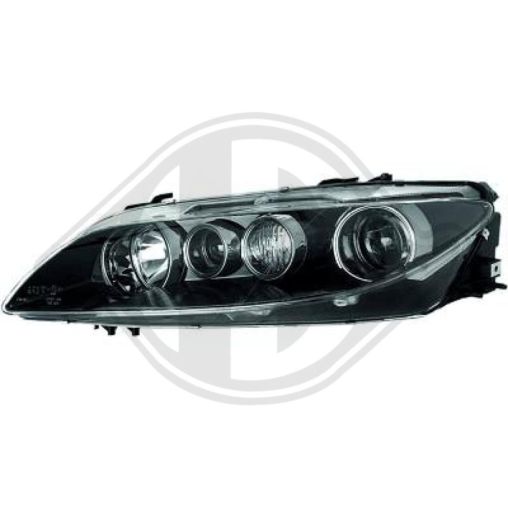 DIEDERICHS Hauptscheinwerfer links mit Elektromotor für MAZDA GRYR510K0 GR1A510L0 GR1A510L0A 5625283 Image