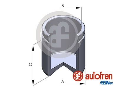 AUTOFREN SEINSA Kolben, Bremssattel vorne rechts links Ø48mm 48mm für LADA UAZ 21103501017 31633501011 31633501010 D025413