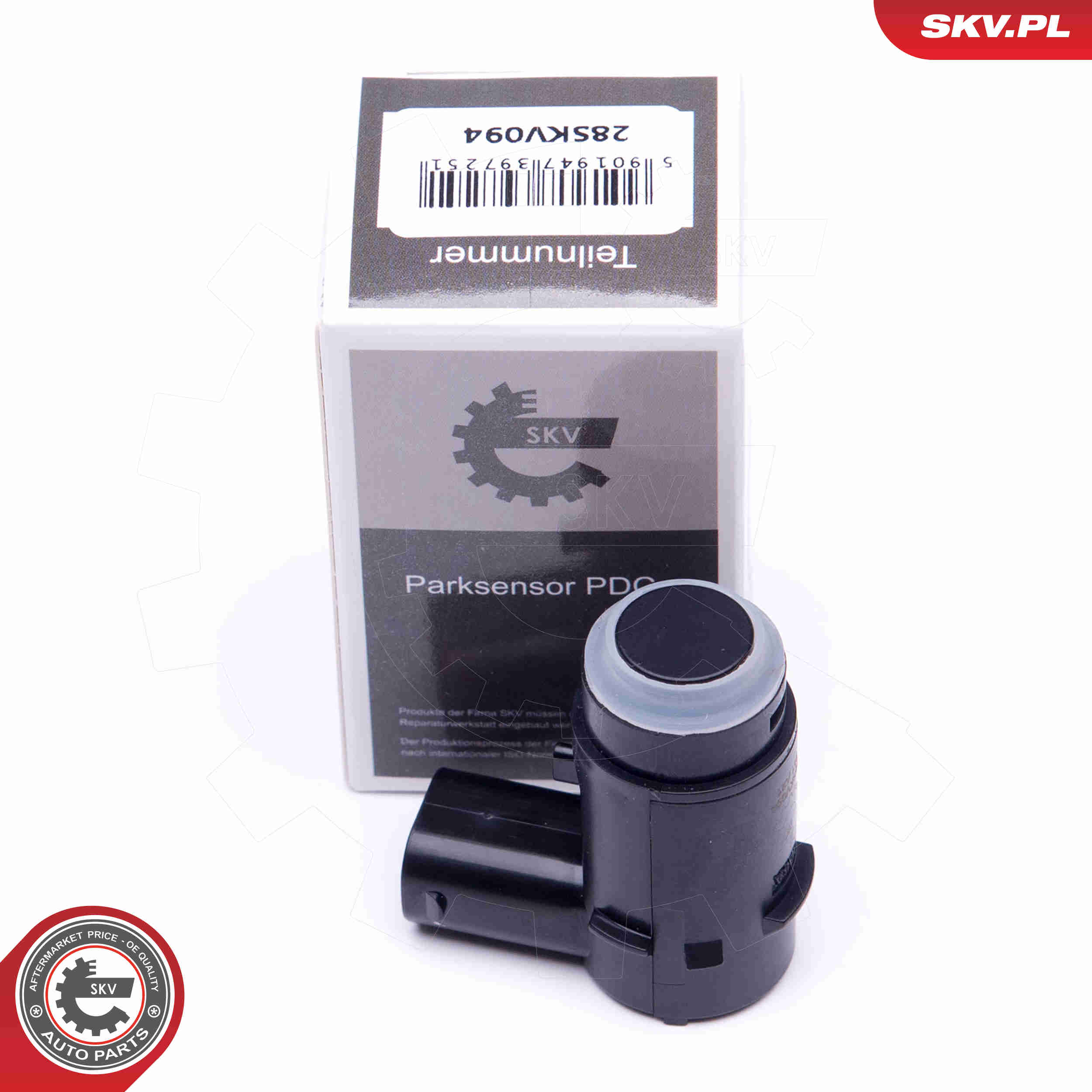 ESEN SKV Sensor, Einparkhilfe 28SKV094 vorne für RENAULT DACIA 284375765R Image