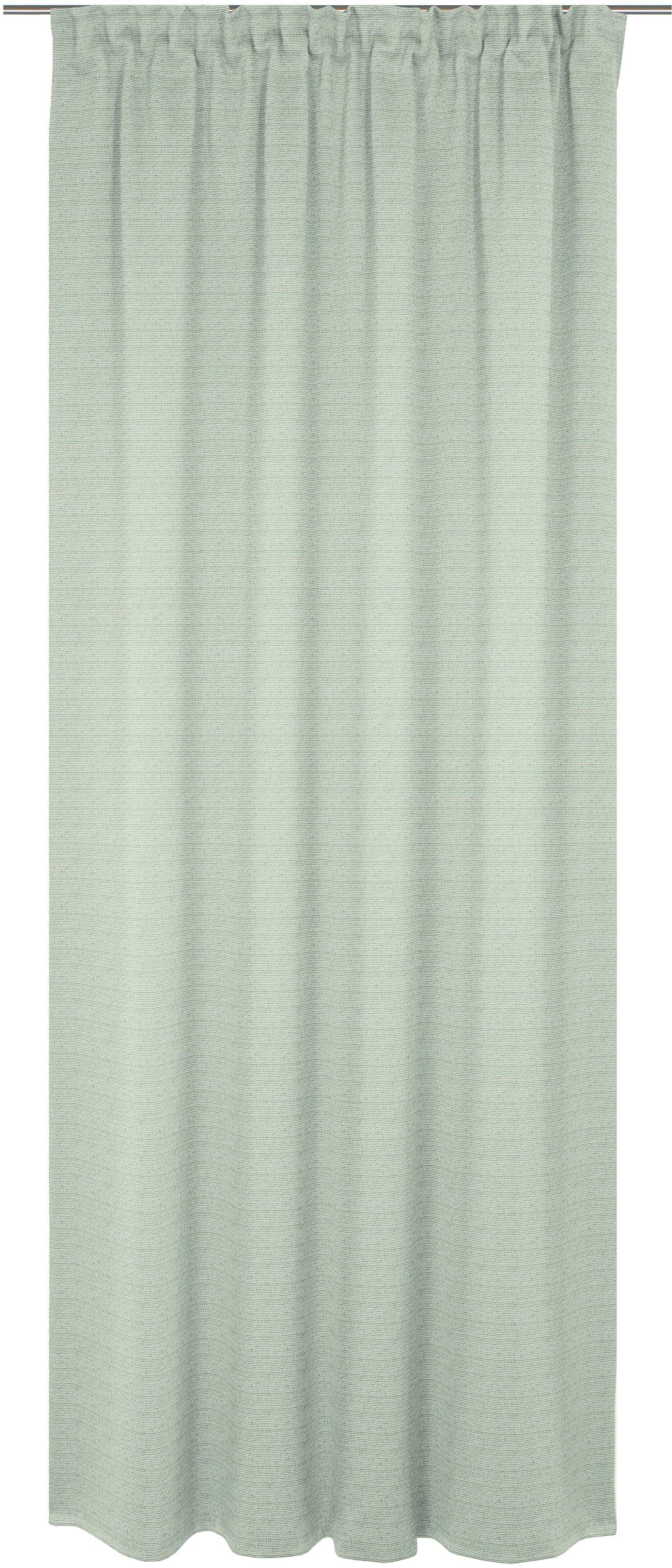 Vorhang WIRTH "Berwick" Gr. 3, grün, B:132cm H:225cm, Jacquard, Baumwolle, Polyester, Gardinen Image