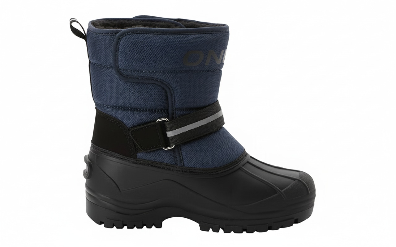 Winterstiefel O'NEILL "JENKS HIGH JR", Jungen, Gr. 35, marineblaus, Synthetik, Schuhe Winterstiefel, Winterschuhe, Winterboots, Snowboots