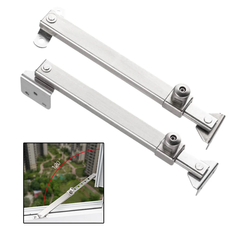 Fenster Tür Locator Fenster Öffnung Limiter Edelstahl Flügel Fenster Stopper Home Security Fenster Schärpe Schloss