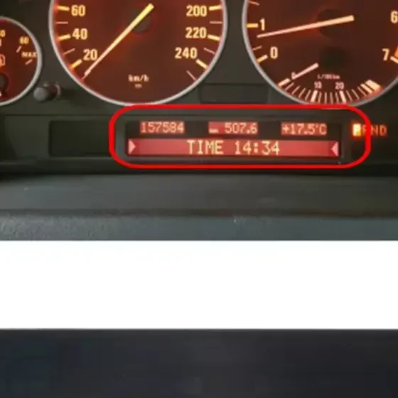 LCD Display Für BMW E38 E39 E53 Dashboard Instrument Cluster Pixel Reparatur Direkte Installation Tragen-Beständig Auto Zubehör Image