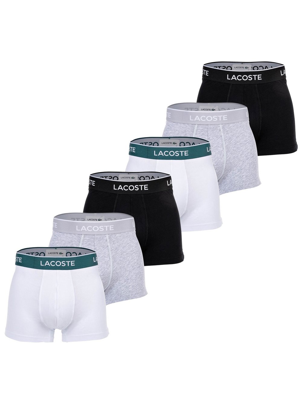 Lacoste Boxershort 6er Pack Herren mehrfarbig, XL Image