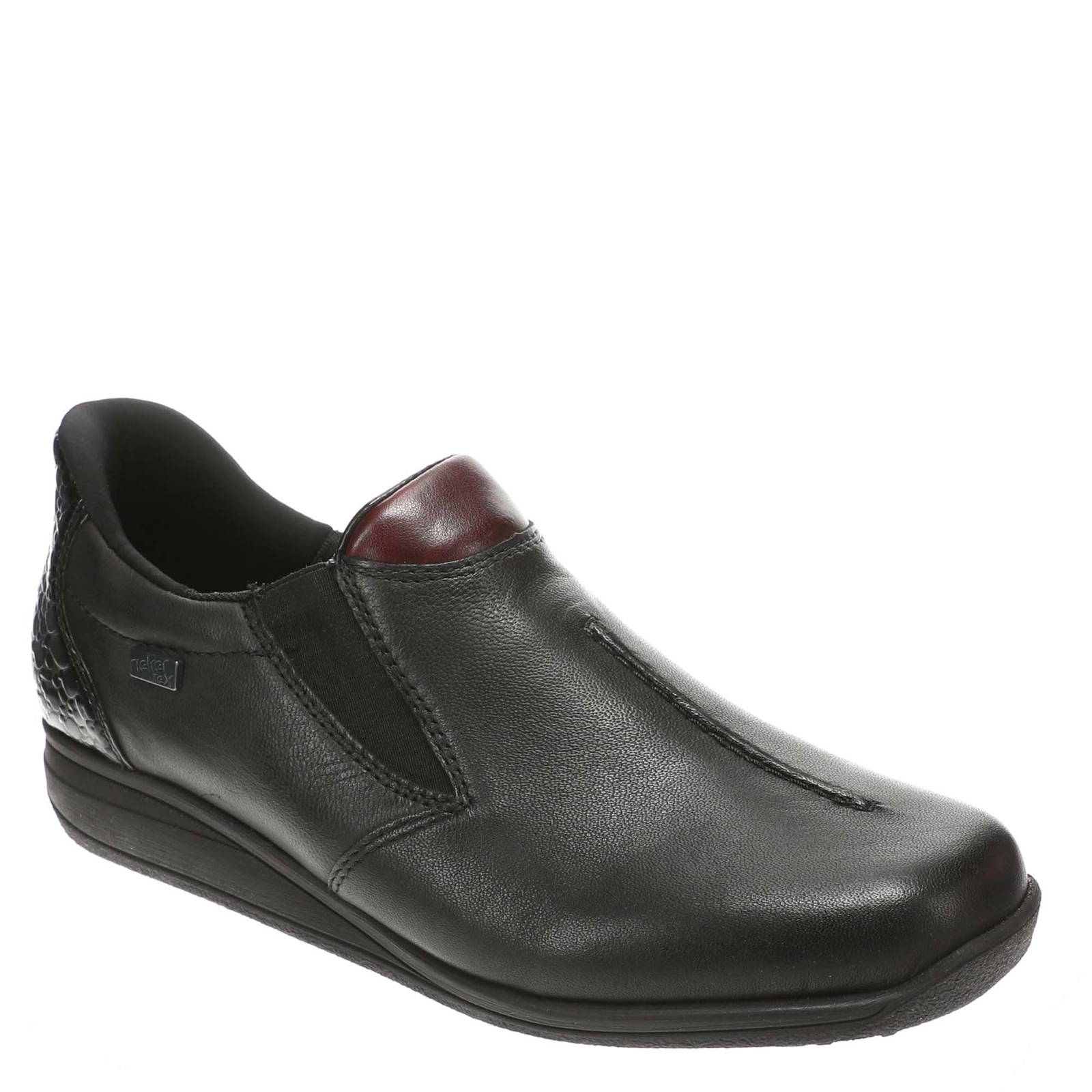 Rieker Donna 53 - Womens Euro 39 US 8 Black Slip On Medium