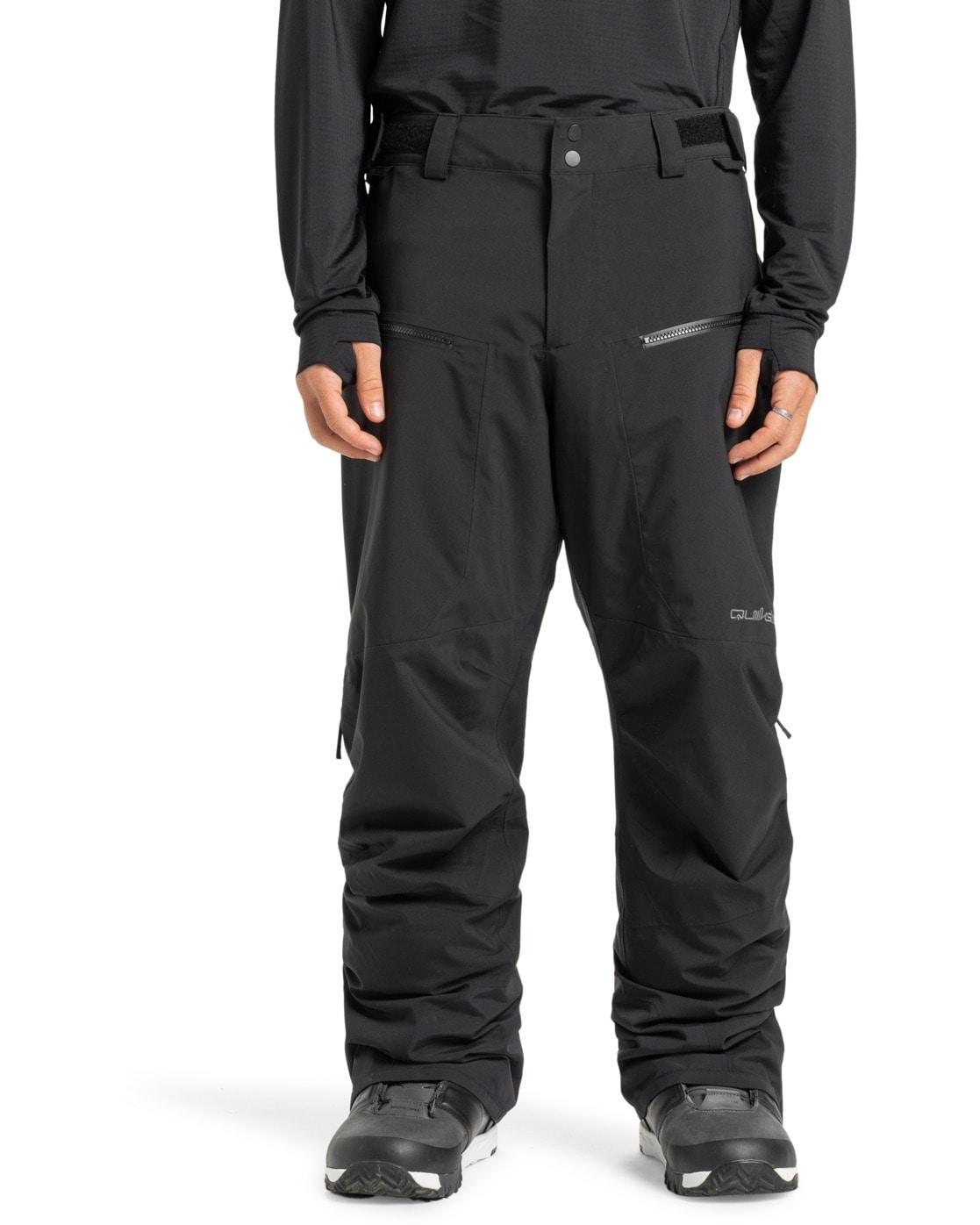 Snowboardhose QUIKSILVER "Paramo Stretch 20K", Herren, Gr. S, schwarz, 58% Polyester, 42% Polyester, Hosen Image