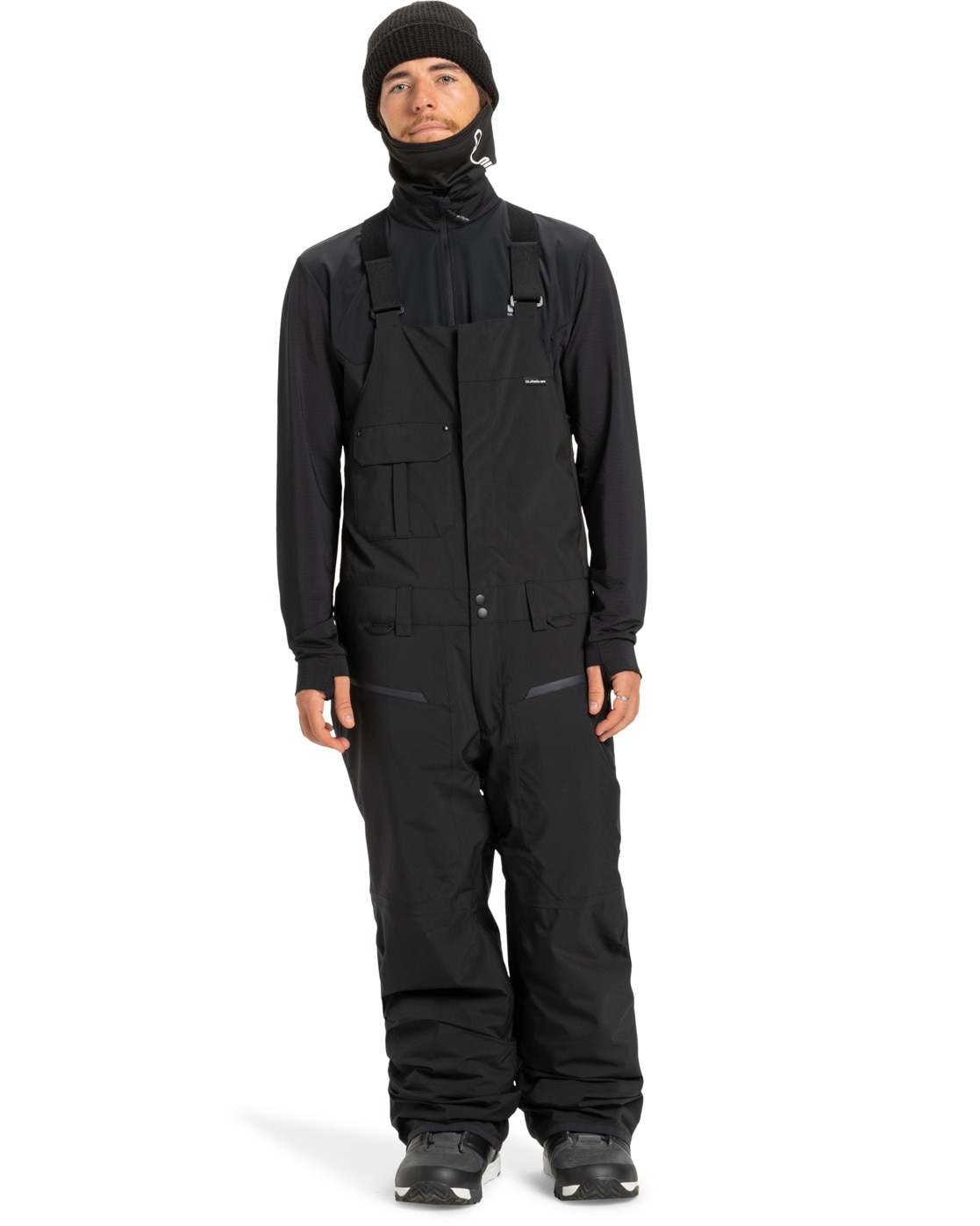Snowboardhose QUIKSILVER "Paramo Stretch 20K", Herren, Gr. XL, schwarz, 58% Polyester, 42% Polyester, Hosen Image