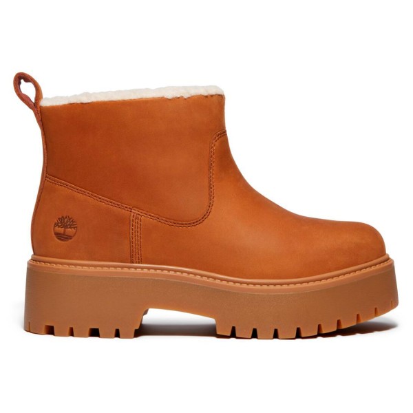 Timberland - Women's Stone Street Mid Warm Lined Boot - Winterschuhe 39,5 | EU 39,5 rot/braun
