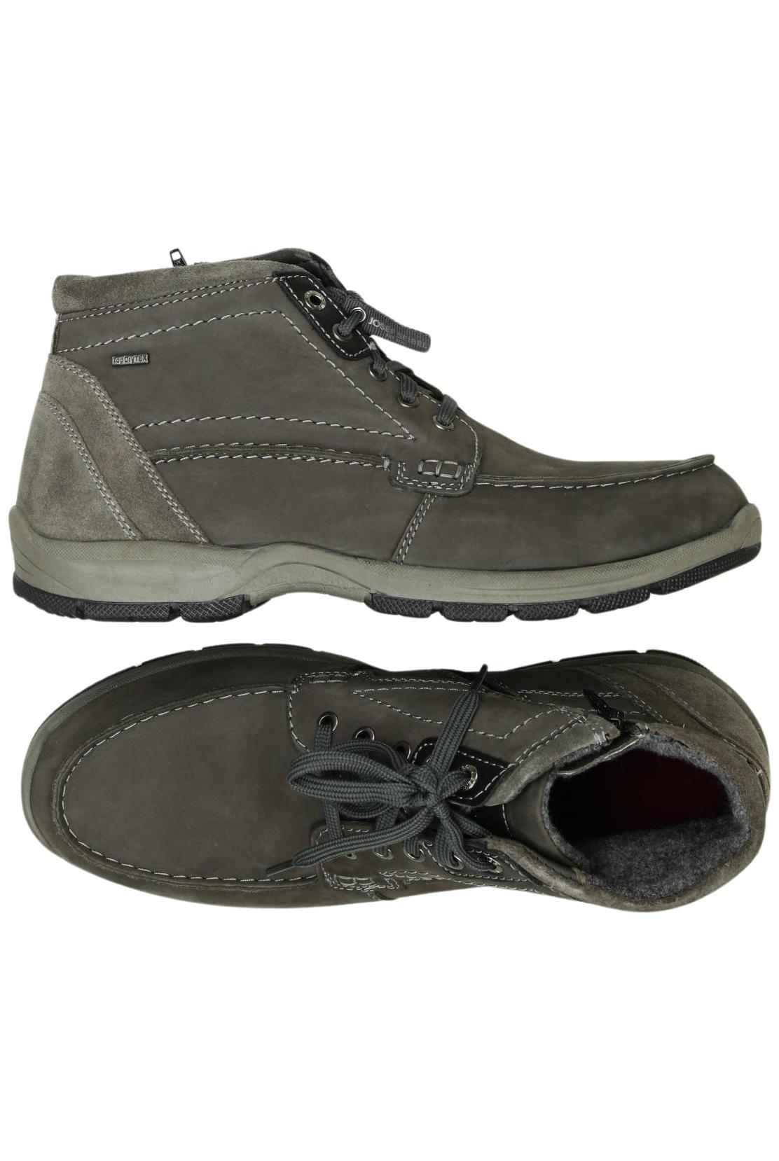 Josef Seibel Herren Stiefel, Gr. 44, grau, Leder, Tex Membran Image