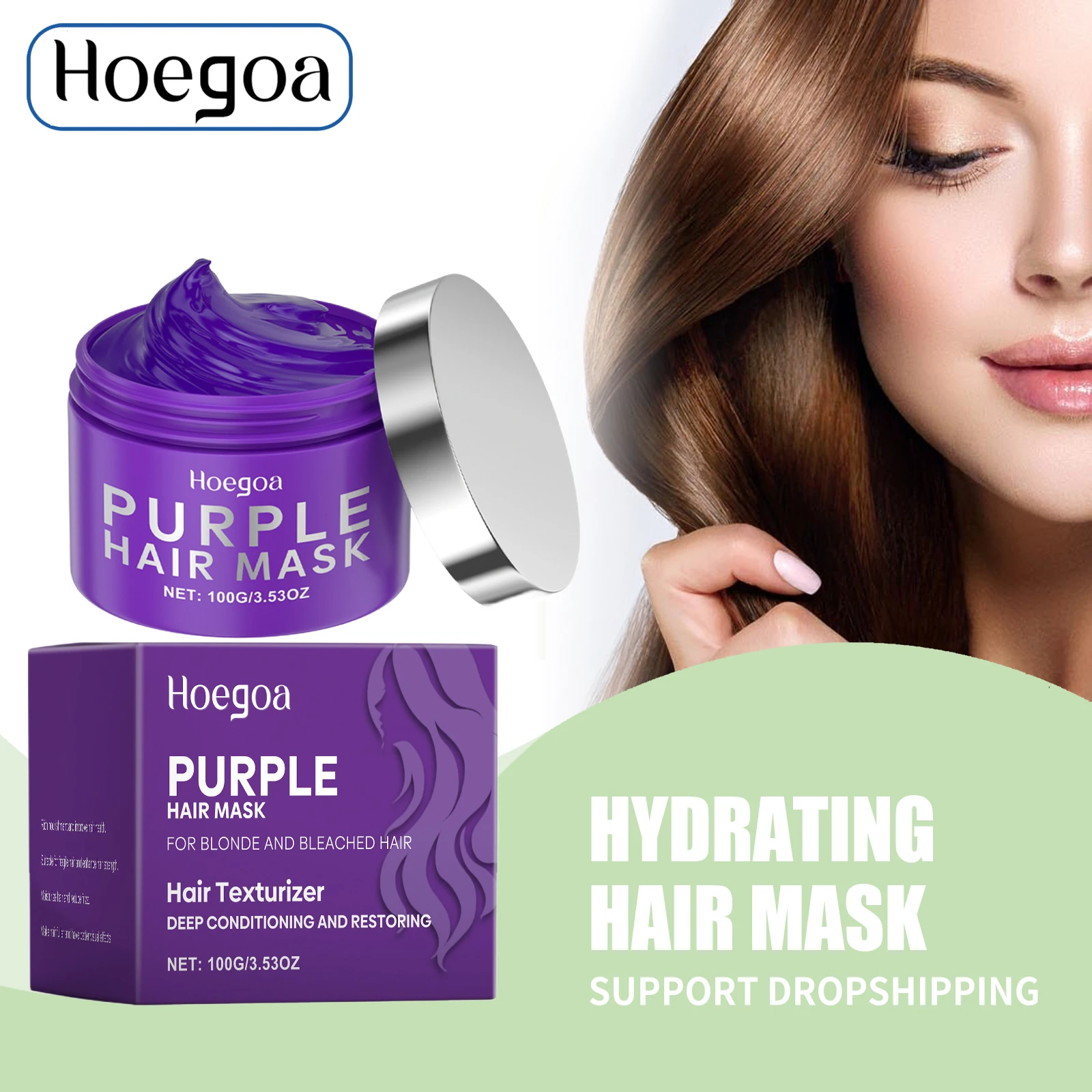 Moisturizing Smoothing Mask for Hair Pull Dye Perm Damage Repair Soothe Frizz Improve Split Ends Broken Magic Keratin Hair Mask