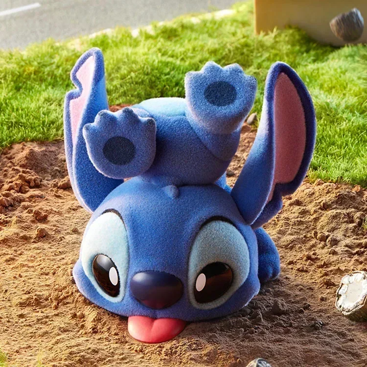 POP MART Disney Stitch Little Emotions Series Blind Box Mystery Box Guess Bag Spielzeug Puppe Niedliche Anime-Figur Desktop-Ornamente