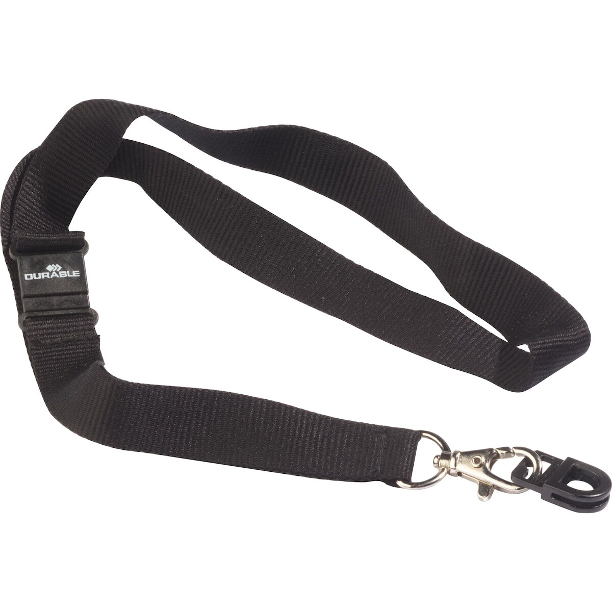 Durable Kartenhalter Card Fix sw 10St mit Textilband sw Image