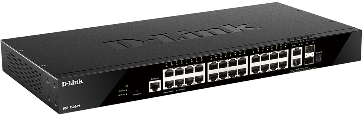 D-Link DGS-1520-28/E 28-Ports Gigabit Smart Managed Switch Image