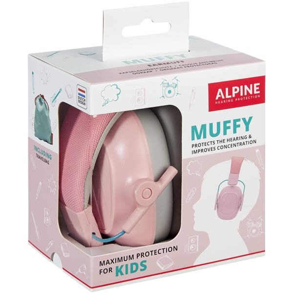 ALPINE Kinder-Kapselgehörschutz »MUFFY« rosa Image
