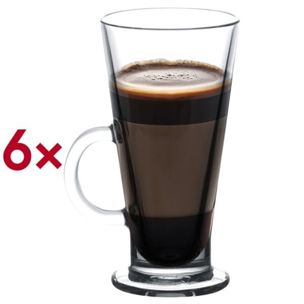 Pasabahce Kaffeeglas Colombian Latte Glass 45.5cl 455 ml 6 Stück 27