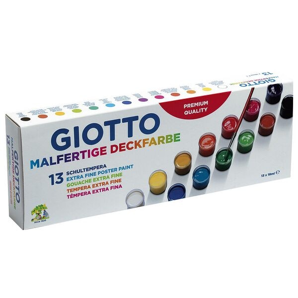 Giotto Schulmalfarben 13x 18ml Image