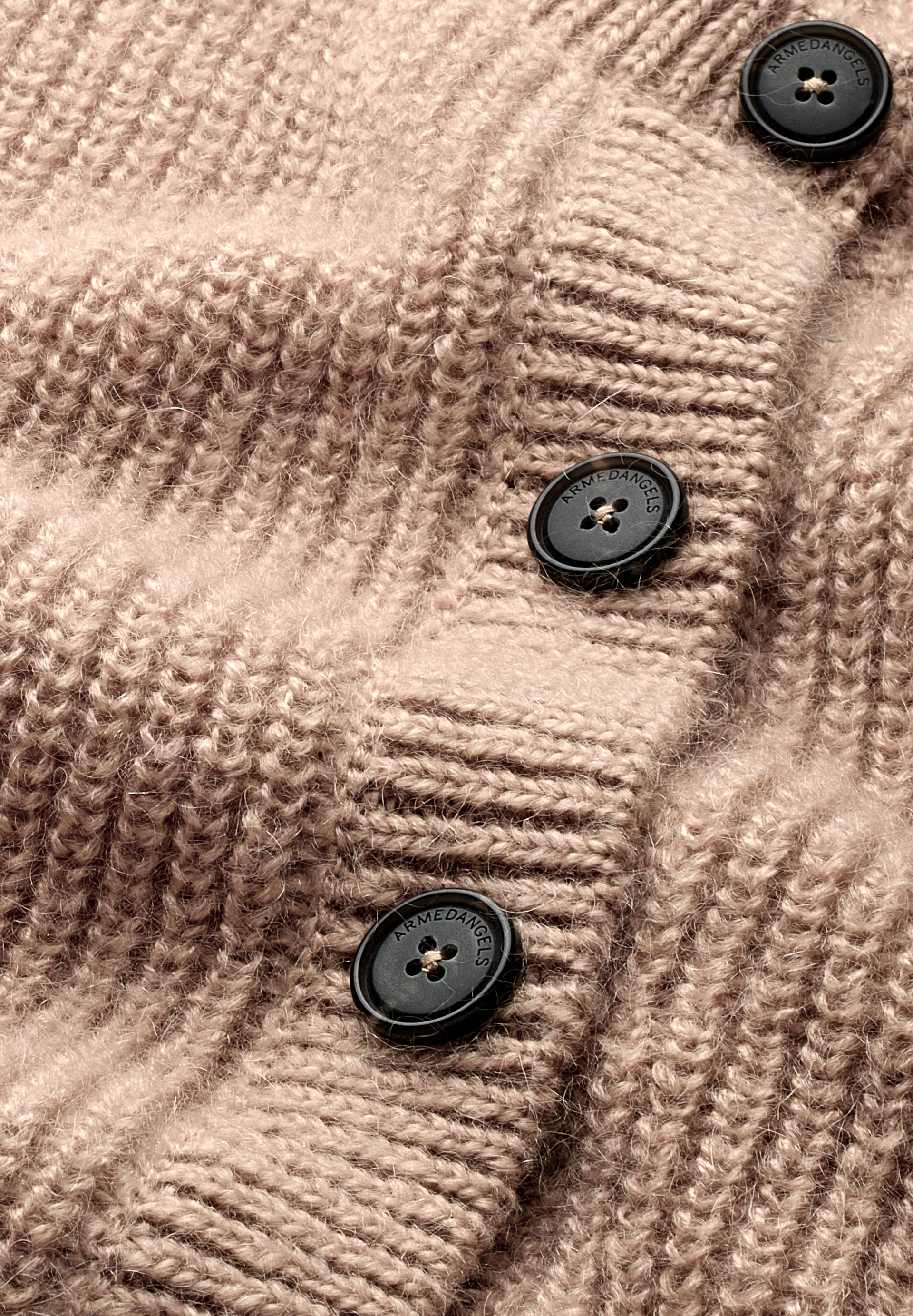 HELGEAA PREMIUM | Stricktop aus Mohair Mix - braun (M) Image