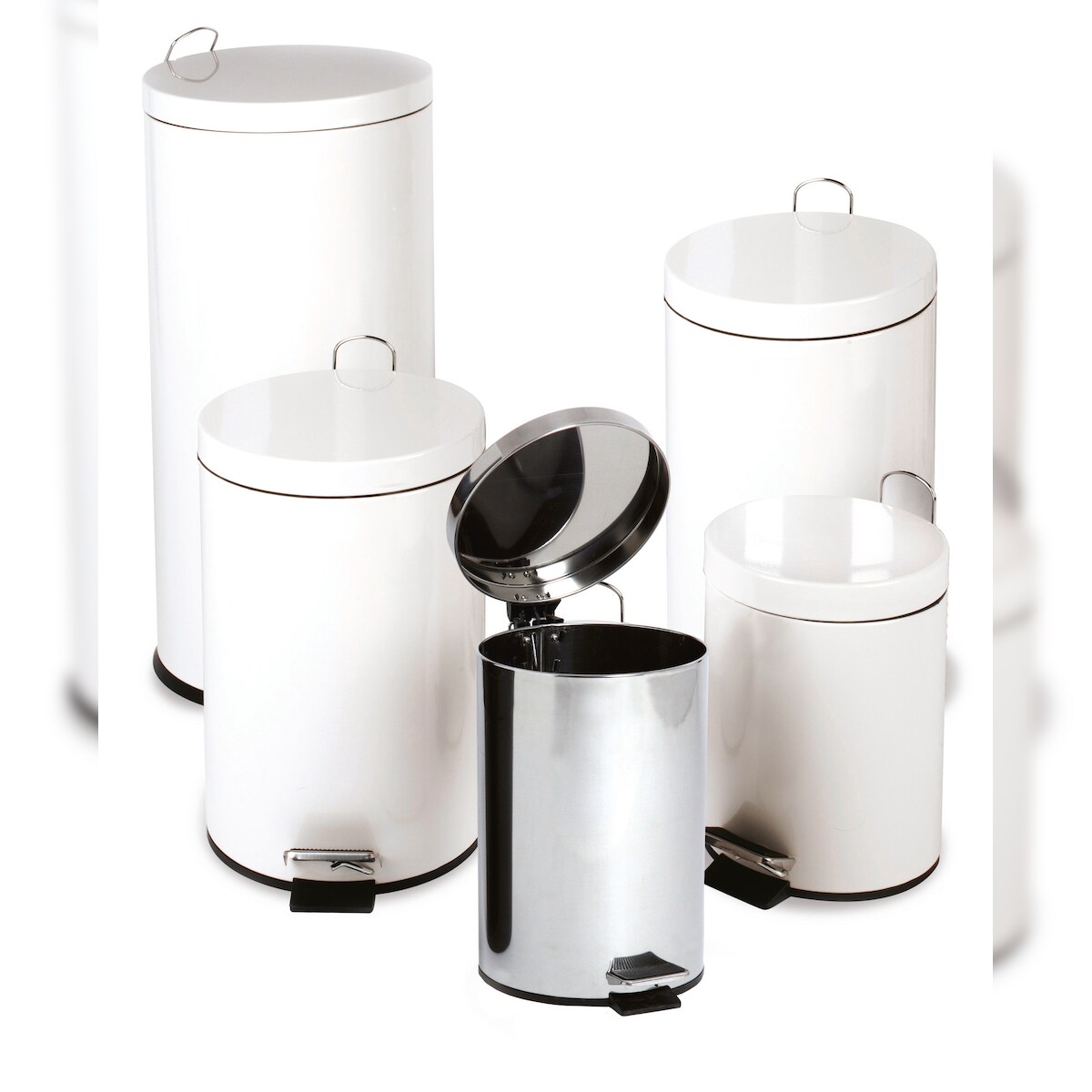 cookmax Treteimer 12 l rund mit Inneneimer Image