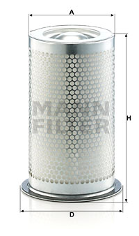 MANN-FILTER Filter, Drucklufttechnik LE 9020 x mit Dichtung 135mm Image