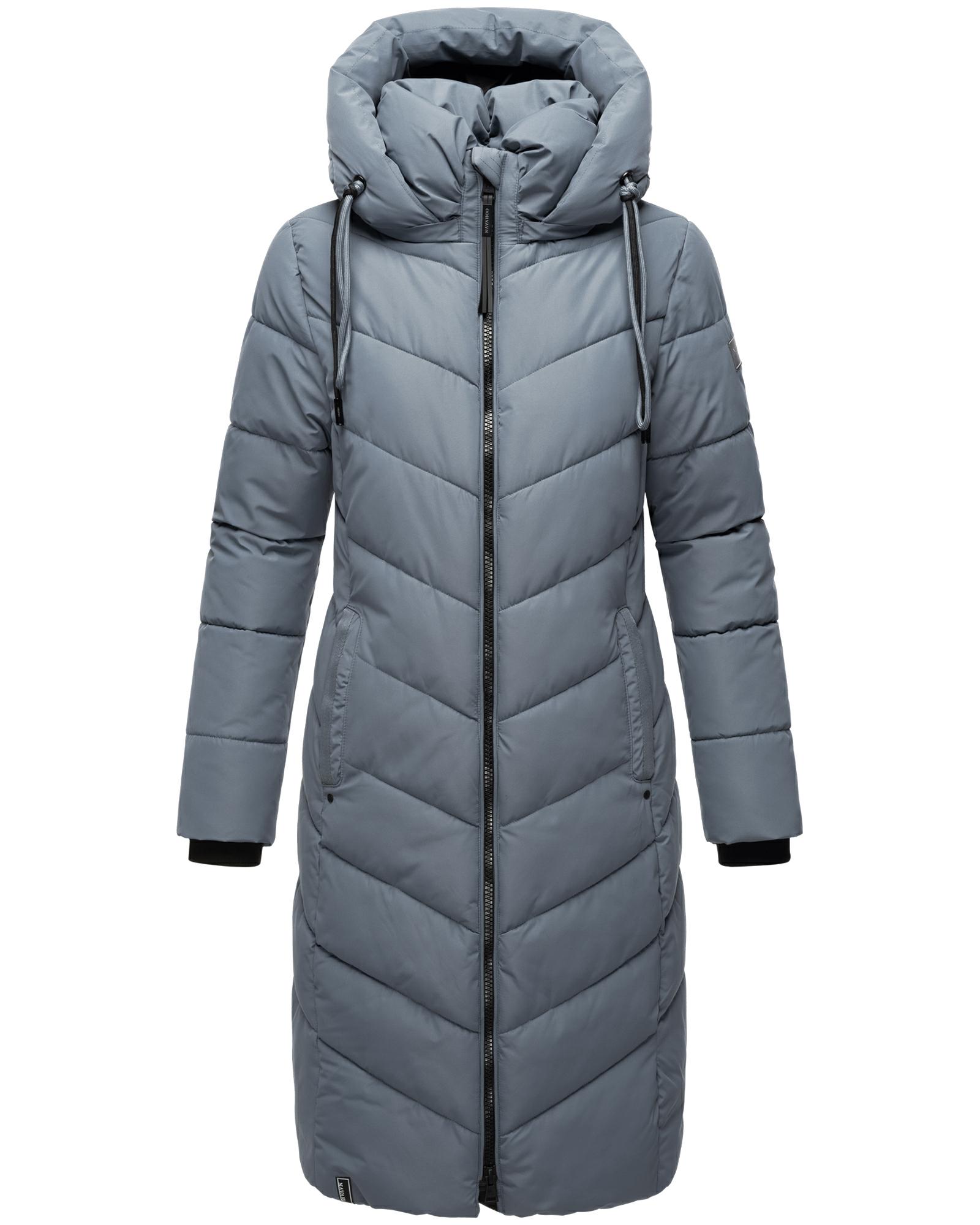 Steppmantel NAVAHOO "Sahnekatzii XIV", Damen, Gr. XL (42), blau (mittelblau), Oberstoff: 100% Polyester, Futter: 100% Polyester, Wattierung: 100% Polyester, Ärmelfutter: 100% Polyester, figurumspielend ca. Mitte Knie, hoch geschlossener Ausschnitt,... Image