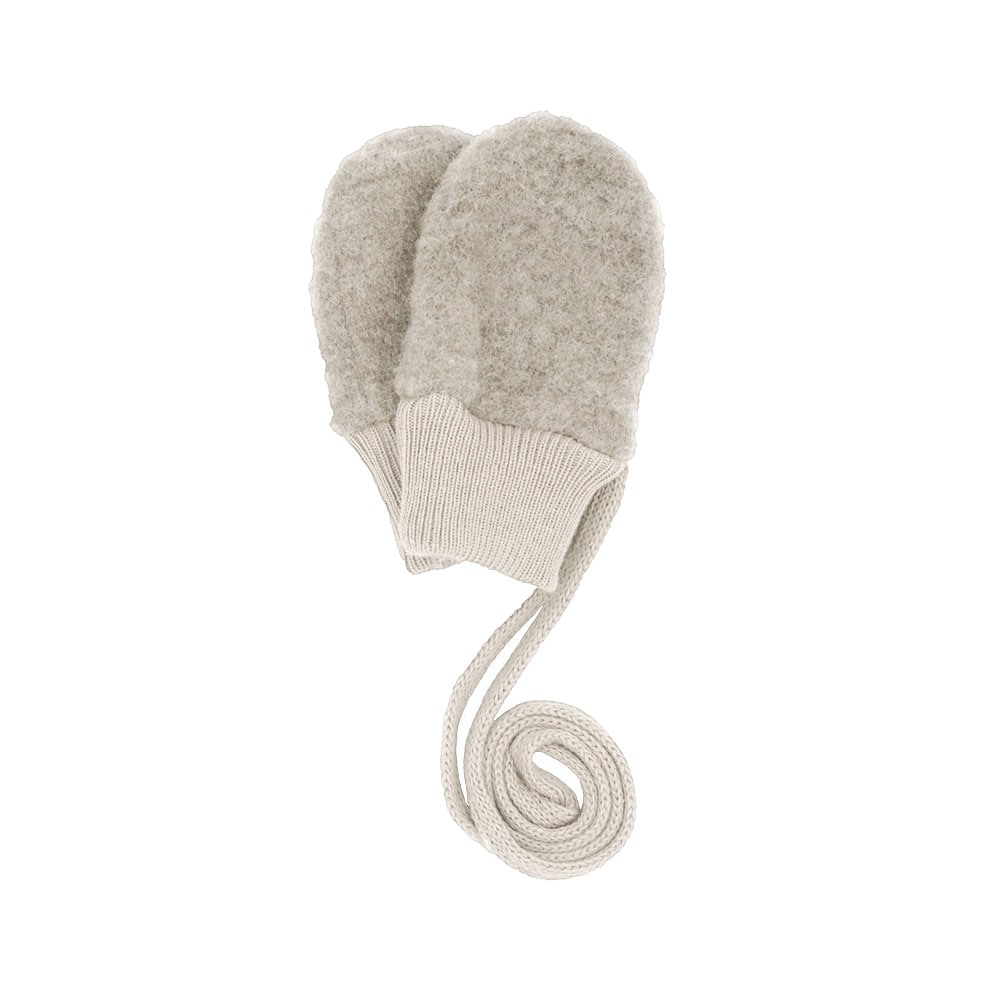 Fäustlinge MAXIMO, Baby, Gr. 6M,Outdoormode,Herbstmode, beige (düne), Fleece, Wolle, unifarben, Handschuhe, atmungsaktiv, wärmend, Wollfleece Image