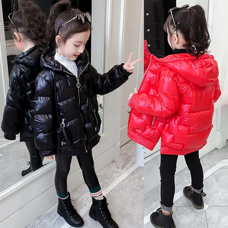 4-14 ans grandes filles manteau garder au chaud veste d