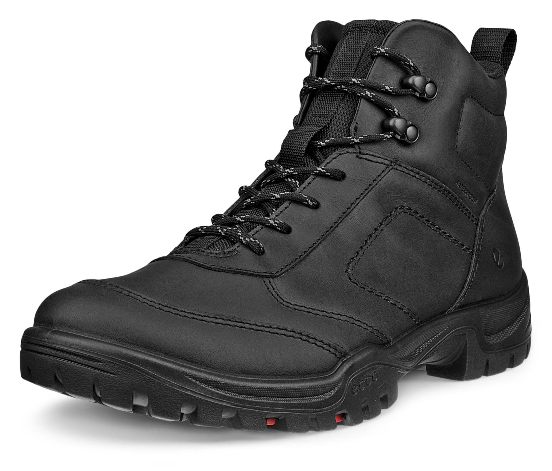 Winterboots ECCO "Xpedition III Wp Boot", Herren, Gr. 42, schwarz, Leder, Textil, Schuhe, Winterstiefelette, Schnürboots mit RECEPTOR-Technologie Image
