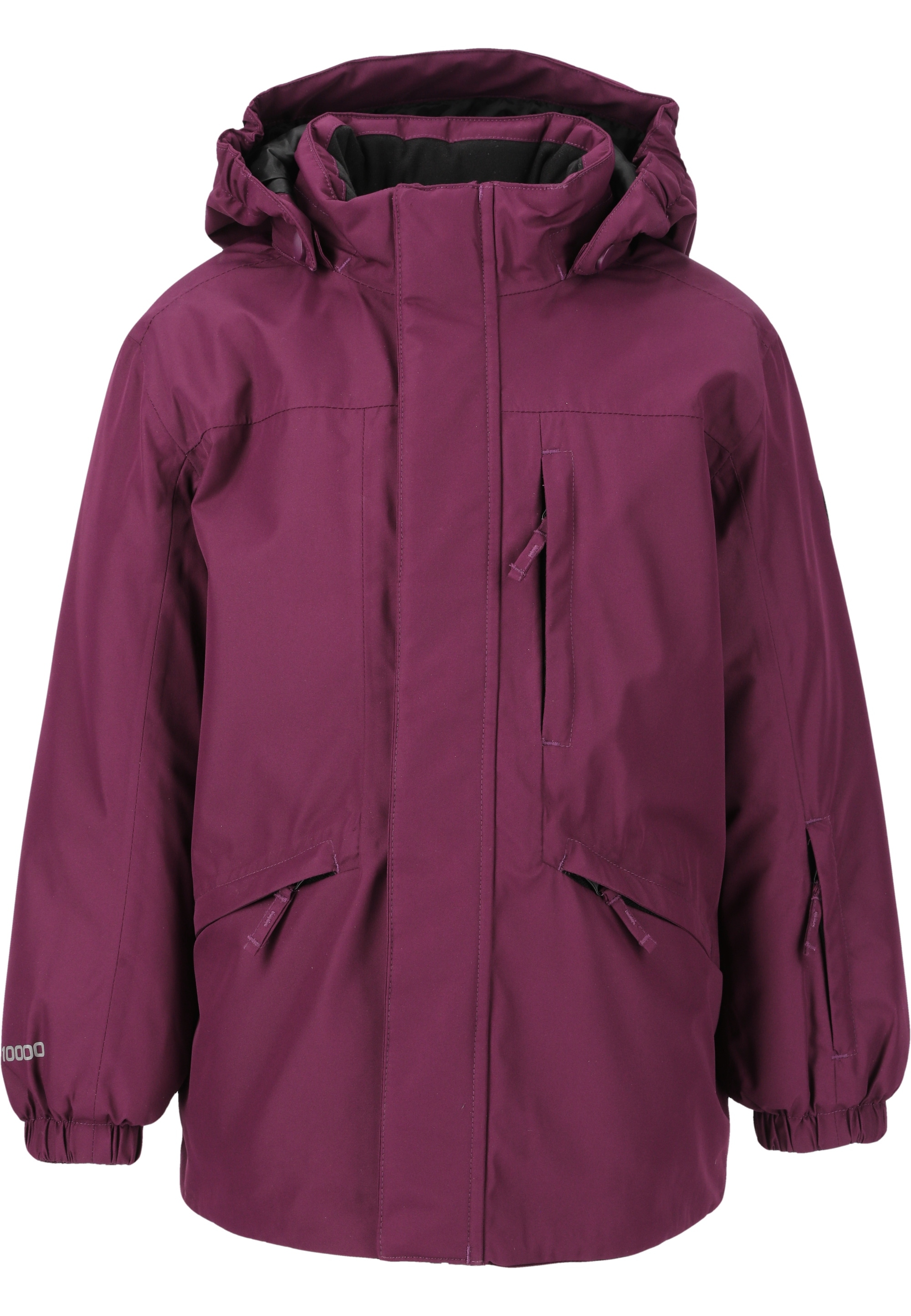Skijacke ZIGZAG "Arctic", Herren, Gr. 128, weinrot, 100% Polyester, mehrfarbig, normal, ohne Ausschnitt, Jacken, mit wind- und wasserabweisendem Bionic-Finish Image