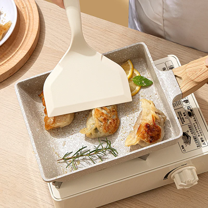 1pc silikon Hitzebeständige spatel haushalt lebensmittel grade antihaft-bratpfanne sushi steak fisch pfannkuchen backen Scoop Küche Werkzeug Image