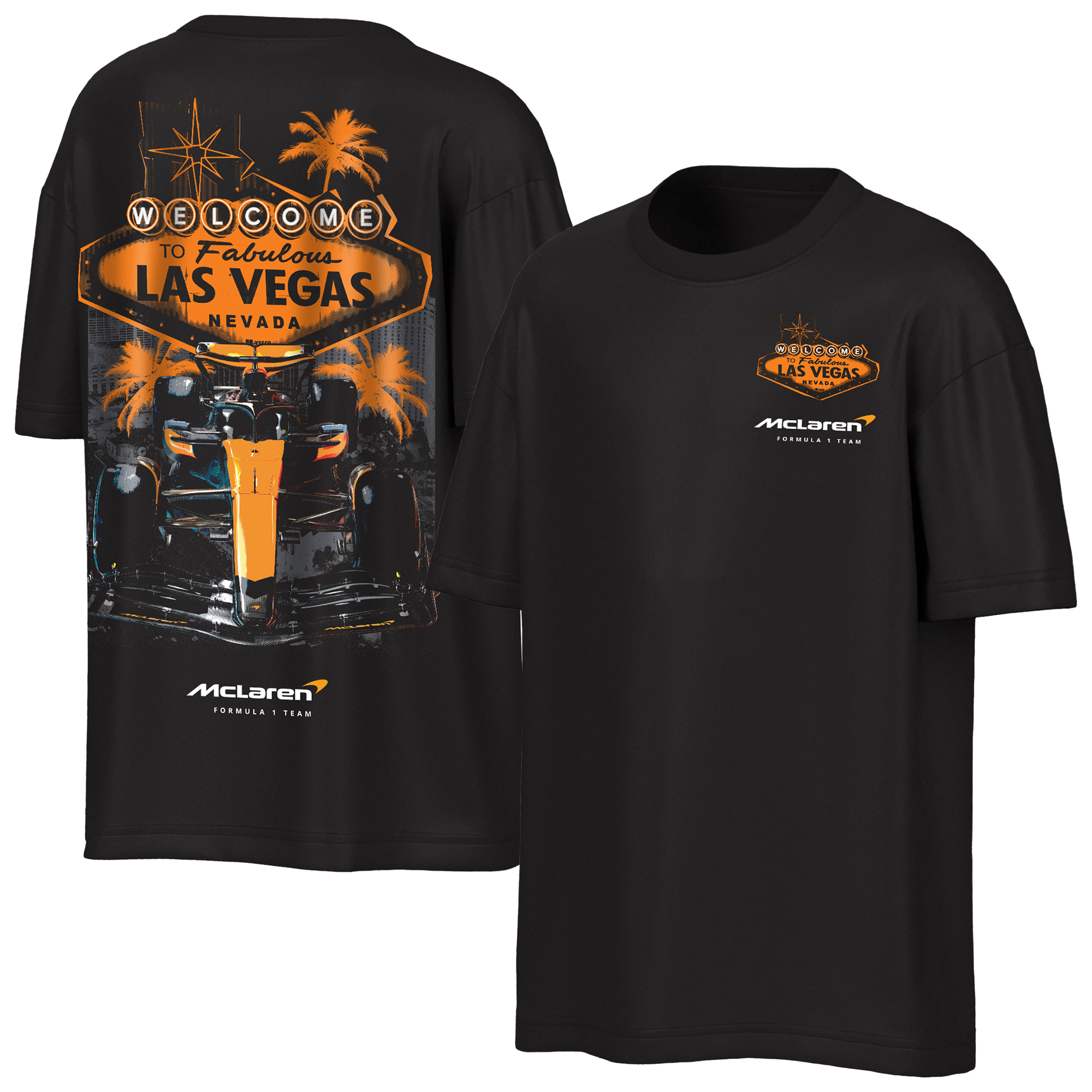 McLaren Raceway Vegas Oversized T-Shirt – Unisex Image