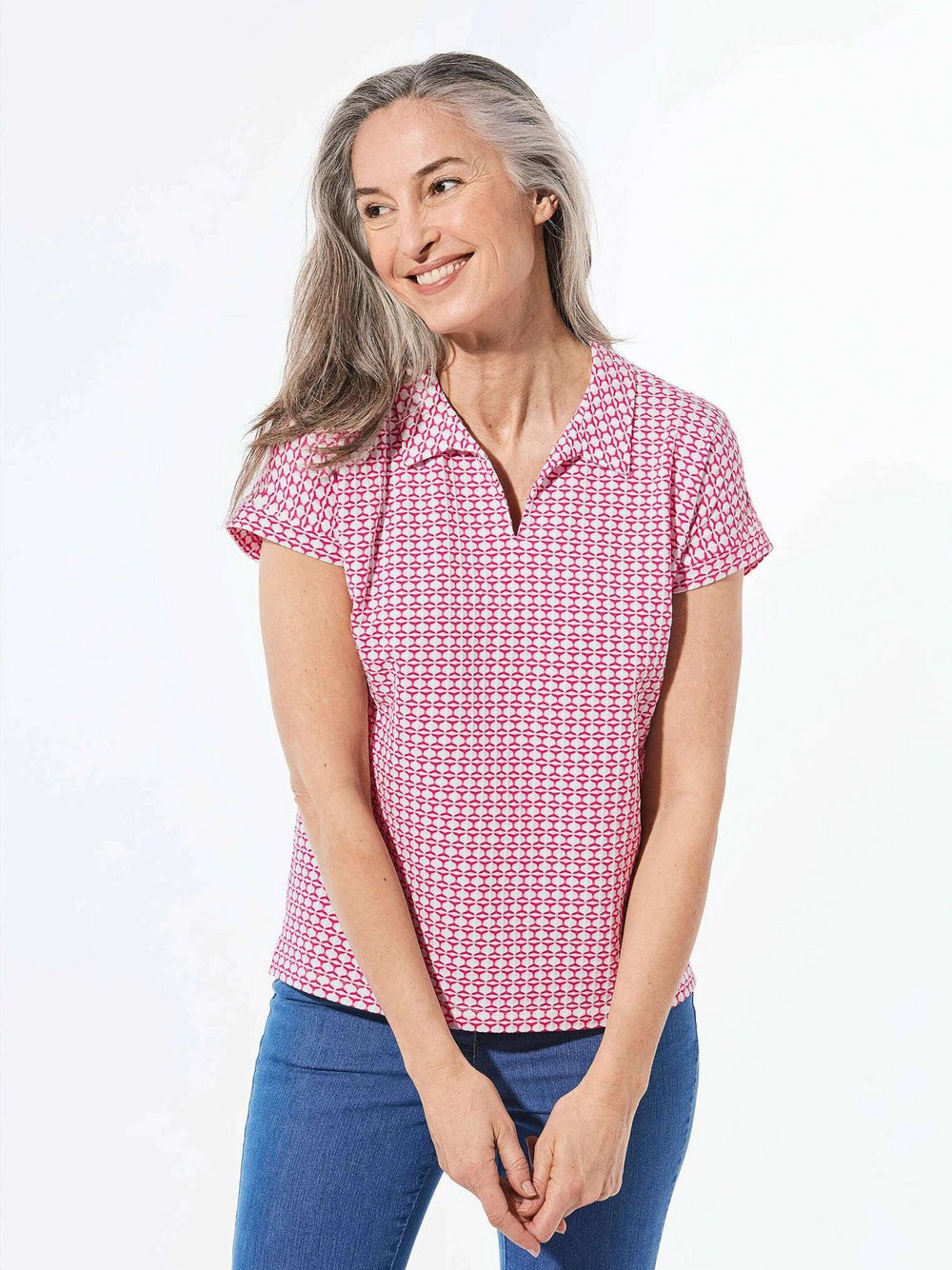 Goldner T-Shirts Damen pink, 54 Image