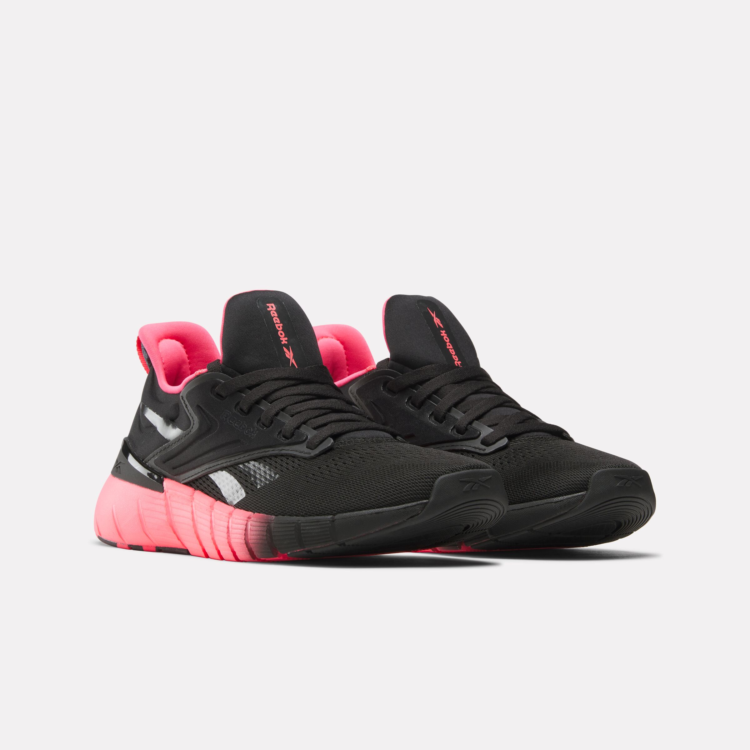Trainingsschuh REEBOK "NANO GYM", Gr. 38,5, schwarz, pink blast, Synthetik, Textil, Schuhe Image