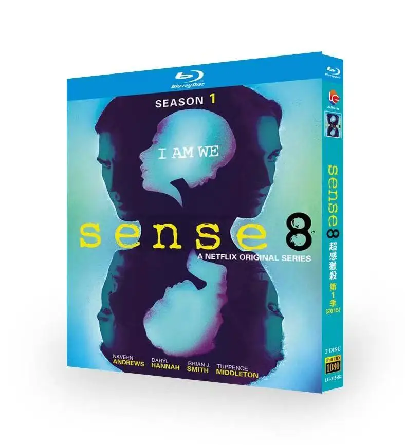 Sense8 Saison 1 (2015) Blu-ray BD 2 Disques Nouvel coffret scellé