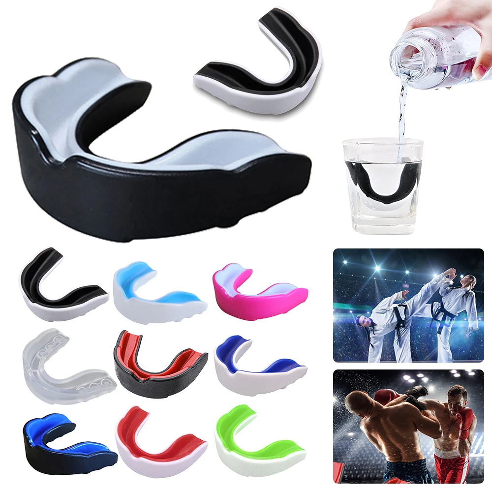Mouthguard Slim Fit Mouth Guard MMA Martial Arts Mouth Guard Sports Mouthguard for Football Wrestling Hockey Lacrosse Boxing