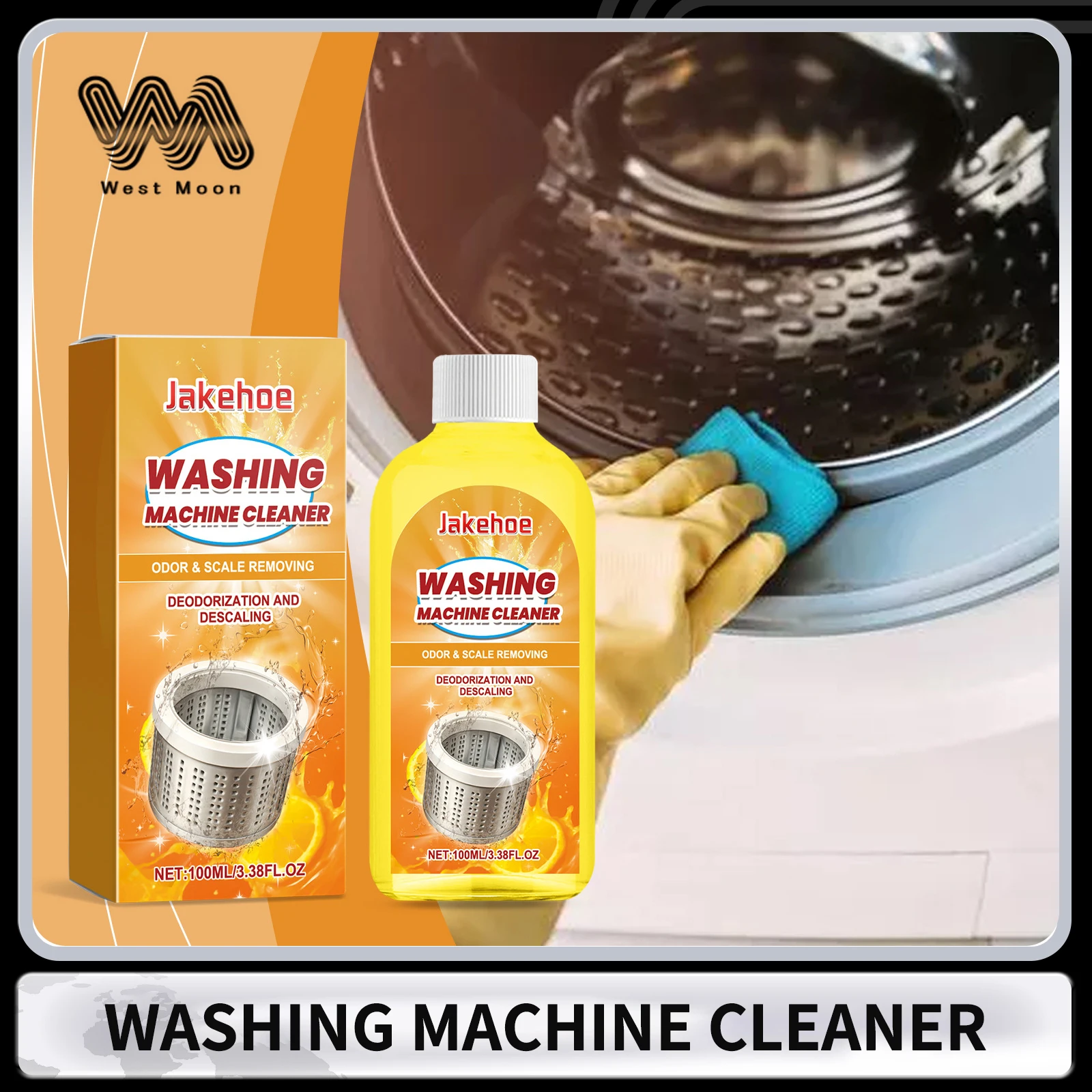 Washing Machine Cleaner for Cleaning the Inner Drum of Washing Machines Removes Stubborn Stains Scale Eliminate Odors Detergent