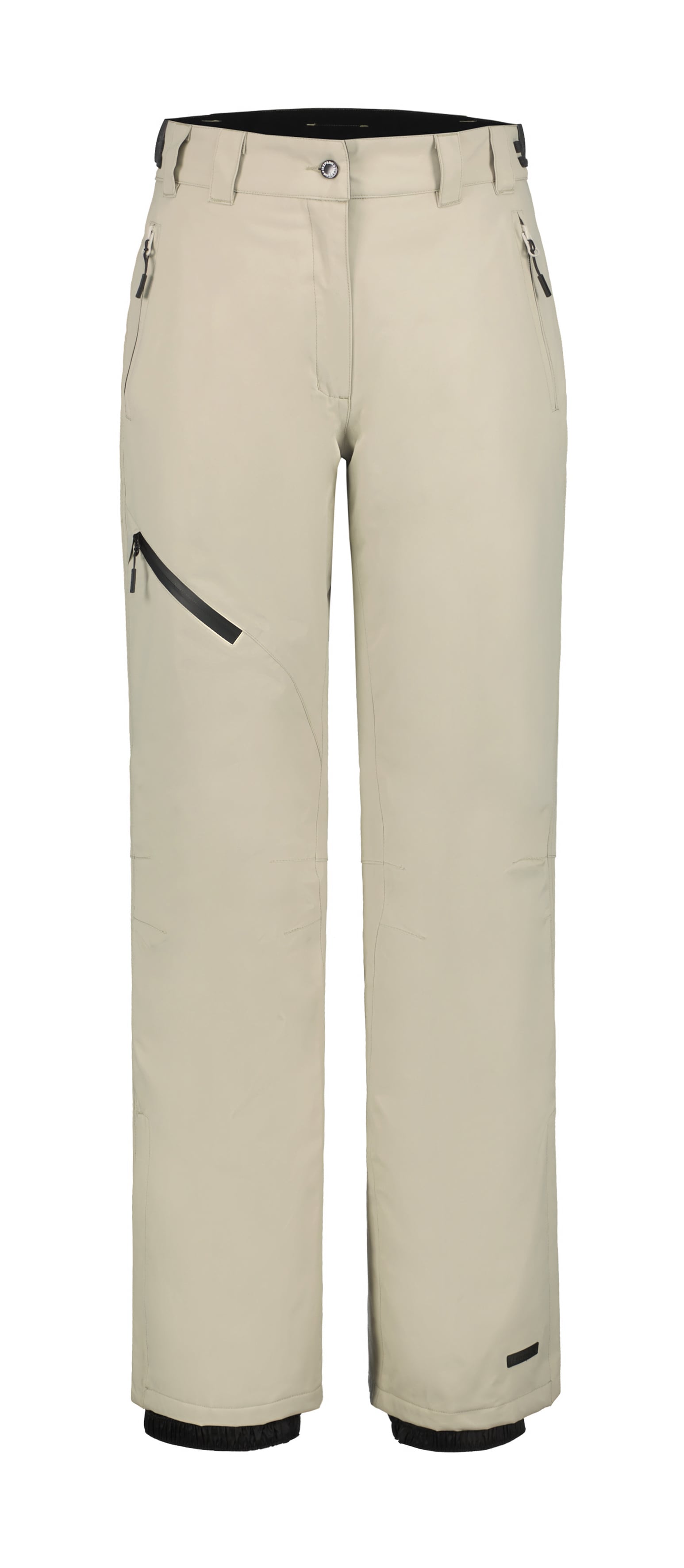 Skihose ICEPEAK "ICEPEAK CURLEW", Damen, Gr. 44, N-Gr, dust, Obermaterial: 100% Polyester. Futter: 100% Polyester. Wattierung: 100% Polyester, Hosen Image